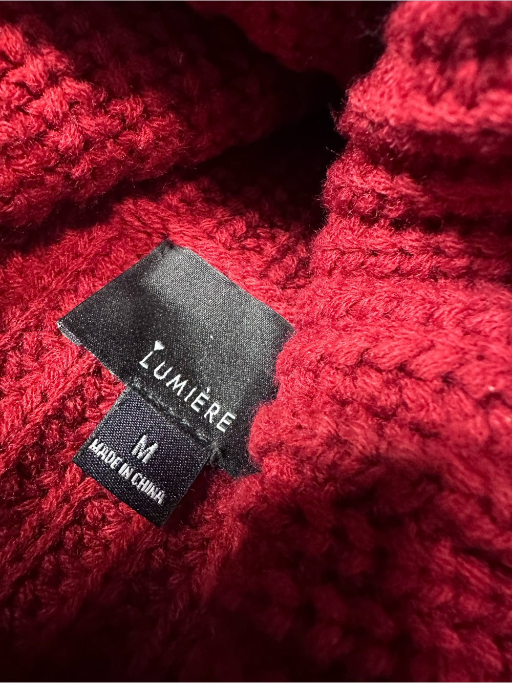 Lumiere Chunky Turtleneck Sweater