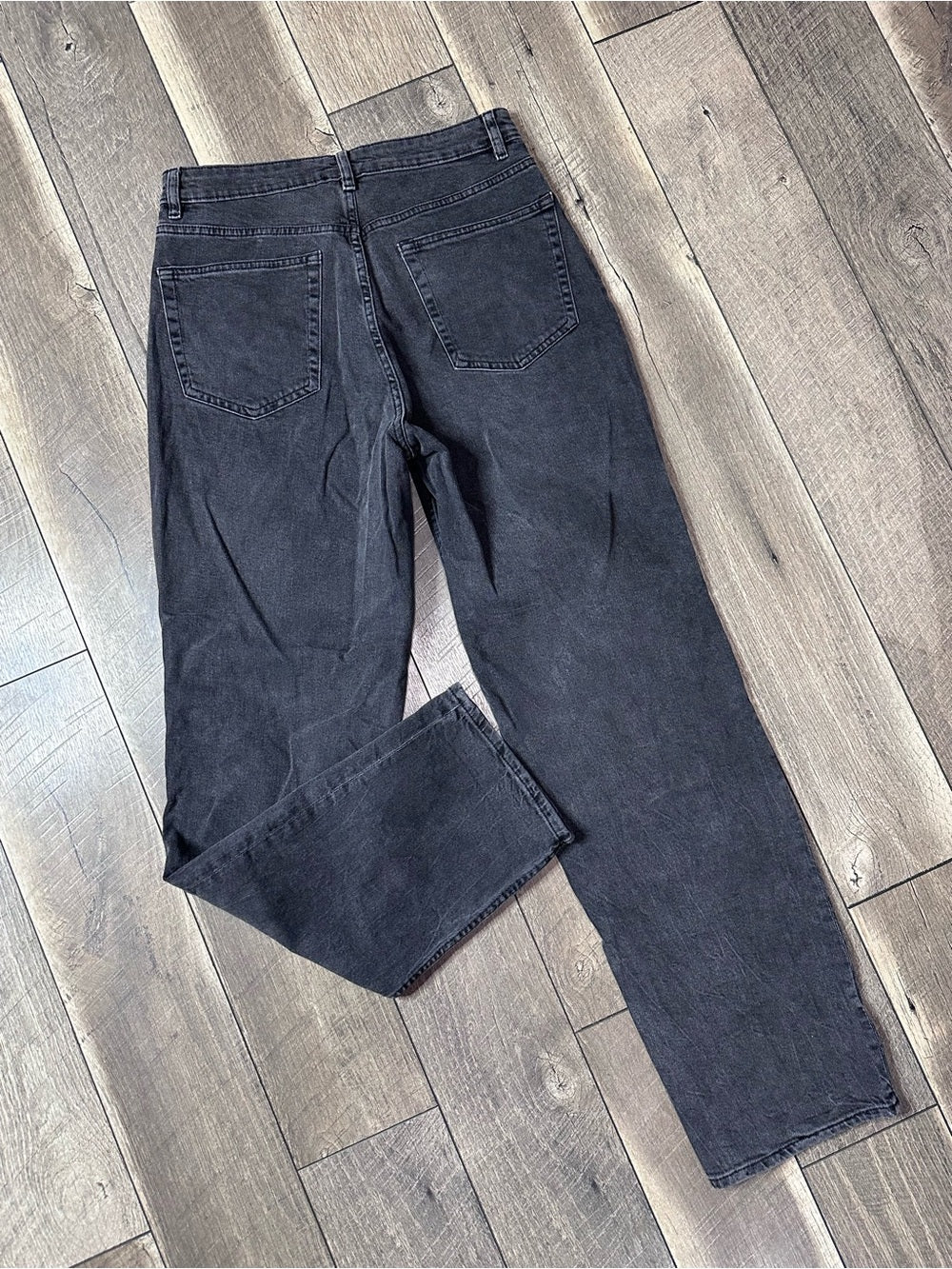 Divided by H&M Black Straight Leg Jeans