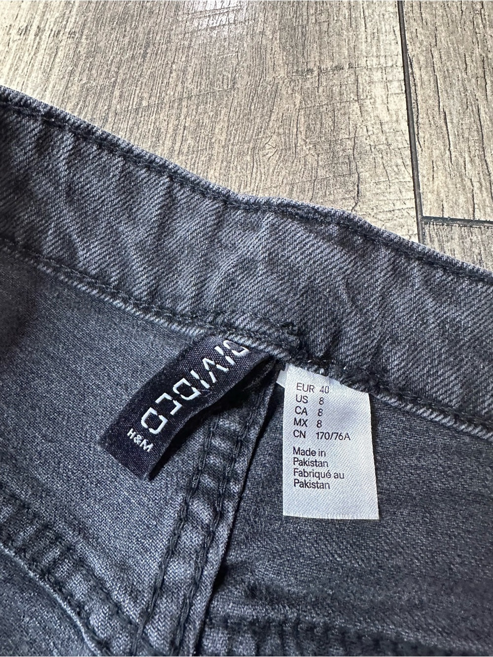 Divided by H&M Black Straight Leg Jeans