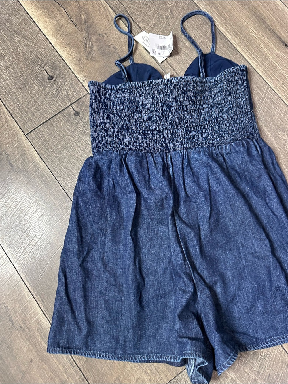American Eagle Denim Romper