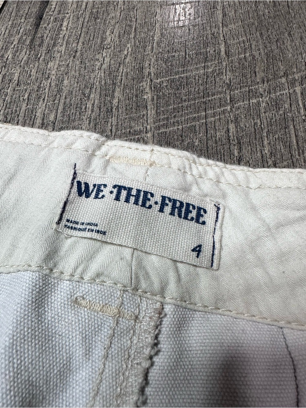 We The Free Floral Striped Barrel Pants