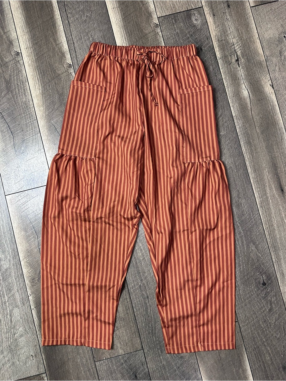 Boutique Barrel Striped Pants