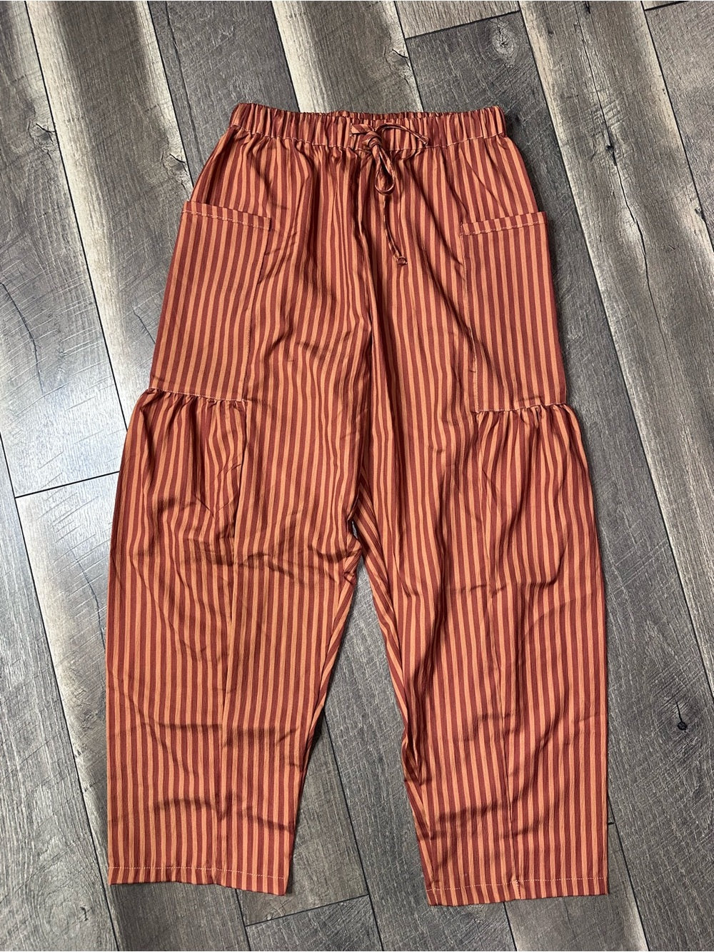 Boutique Barrel Striped Pants