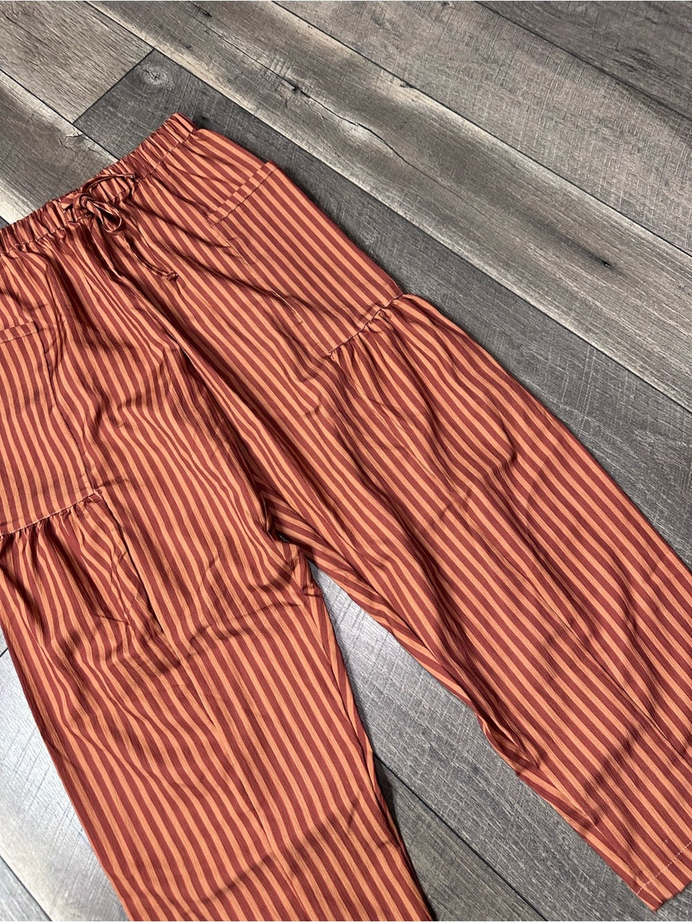 Boutique Barrel Striped Pants