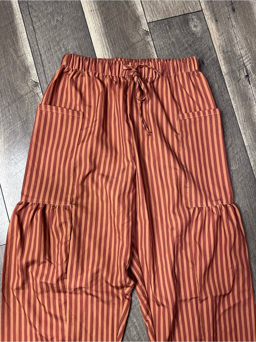 Boutique Barrel Striped Pants